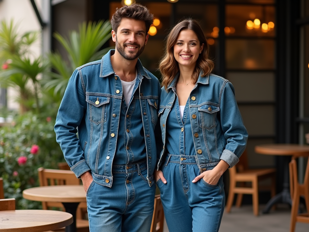 sebigaz.ro | Salopetă din denim și geci bomber: Un look casual cool