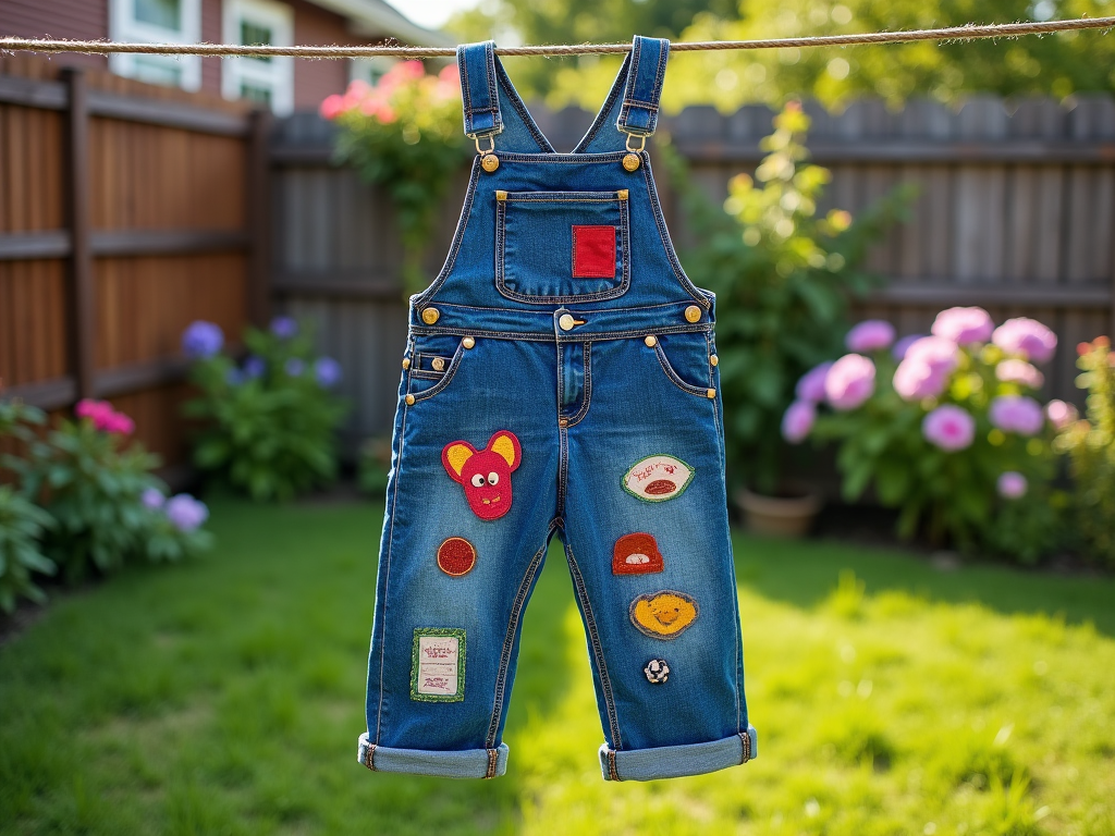 sebigaz.ro | Salopetă din denim cu patch-uri: Cum să adaugi un element personalizat